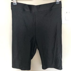 Black bike shorts